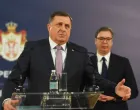 Milorad Dodik i Aleksandar Vučić/Screenshot