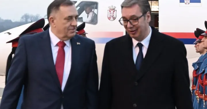 Dodik i Vučić u Banjoj Luci/Aleksandar Vučić