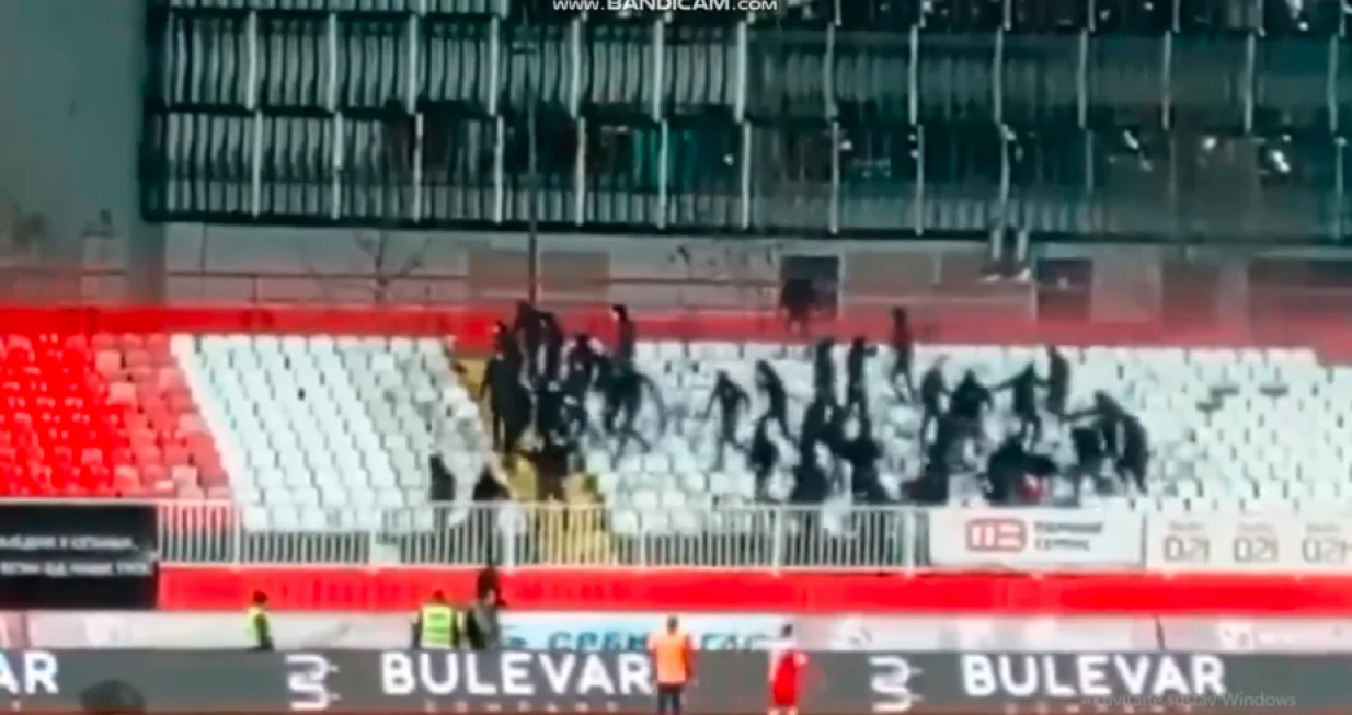 Tuča navijača Vojvodine