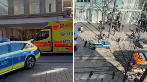 Automobilom se zabio u gomilu ljudi u Mannheimu/Screenshot
