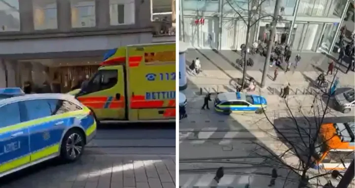 Automobilom se zabio u gomilu ljudi u Mannheimu/Screenshot