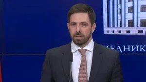 Zamjenik ministra vanjskih poslova i trgovine Mađarske Levente Magyar//