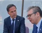 Mark Rutte, bivši nizozemski premijer i aktuelni generalni sekretar NATO-a sa predsjednikom Srbije Aleksandrom Vučićem/