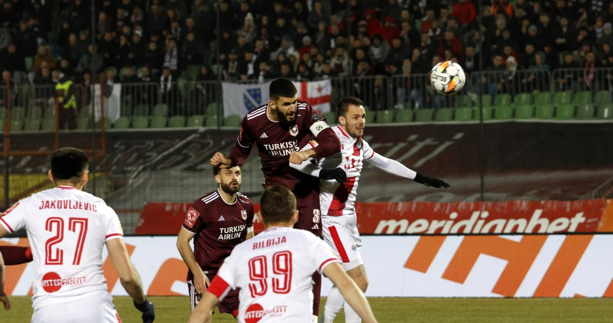 FK Sarajevo - HŠK Zrinjski (FOTO: Sanel Konjhodžić/Sport1)