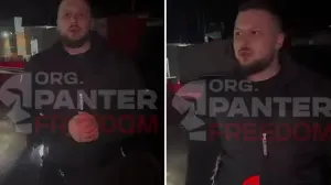 Organizacija Panteri, obraćanje, hapšenje njihovog člana/