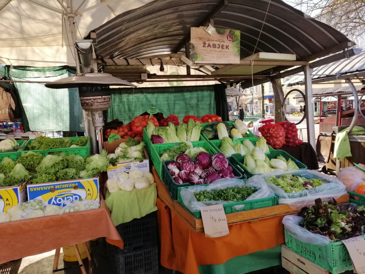 Plečnikova tržnica u Ljubljani/