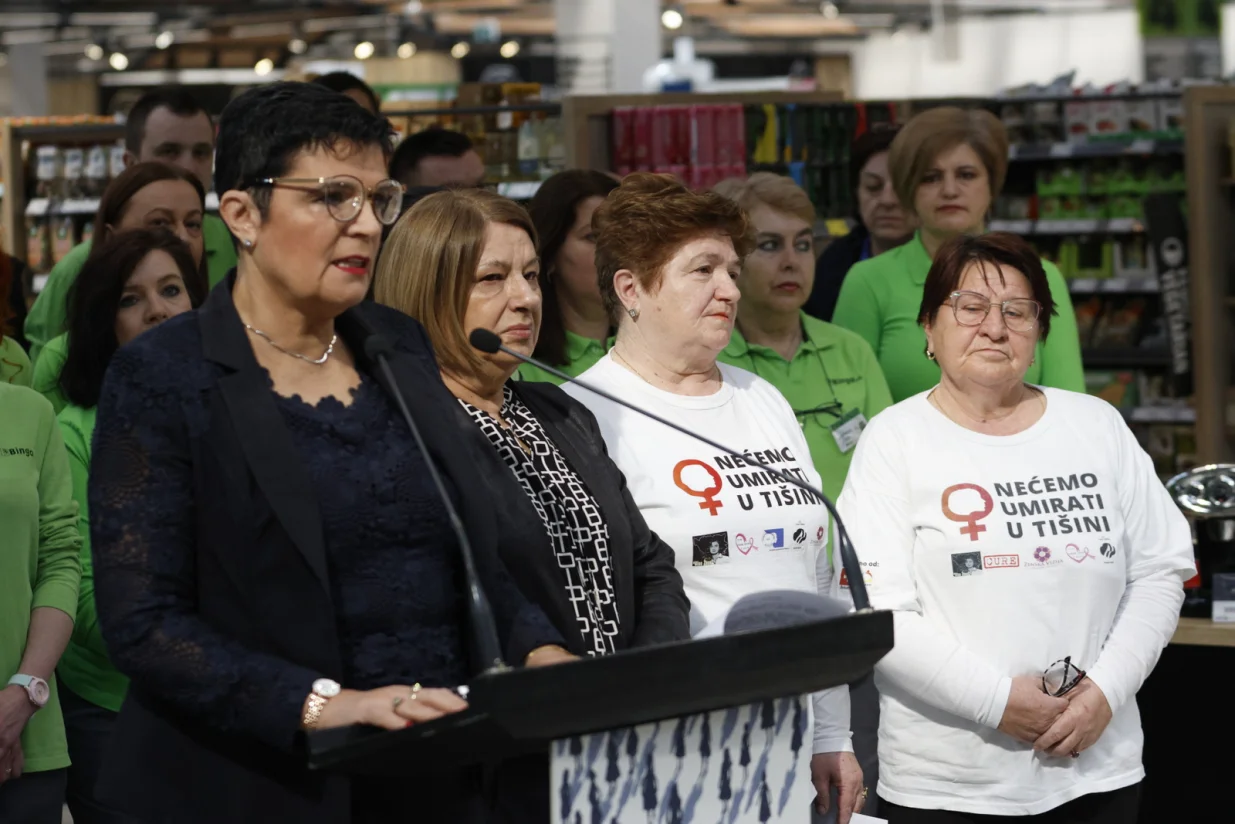 Ljiljana Kunosić; Kampanja "Vrijeme je da stanemo i zaustavimo nasilje"/Sanel Konjhodžić