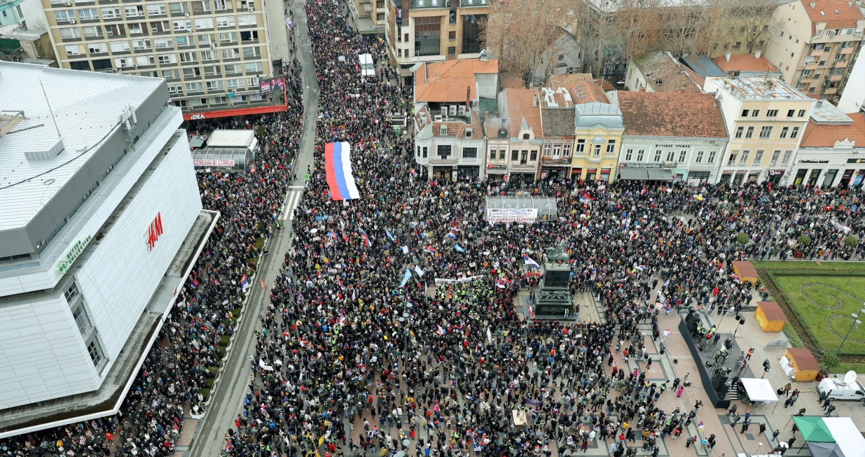Protesti studenata u Nišu/Anadolija