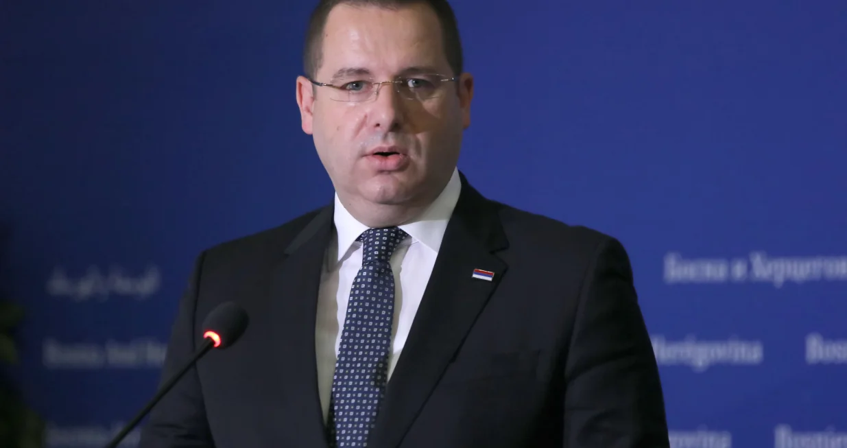 Pres-konferencija delegata u Domu naroda Parlamentarne skupštine BiH Radovan Kovačević/Senad Gubelić