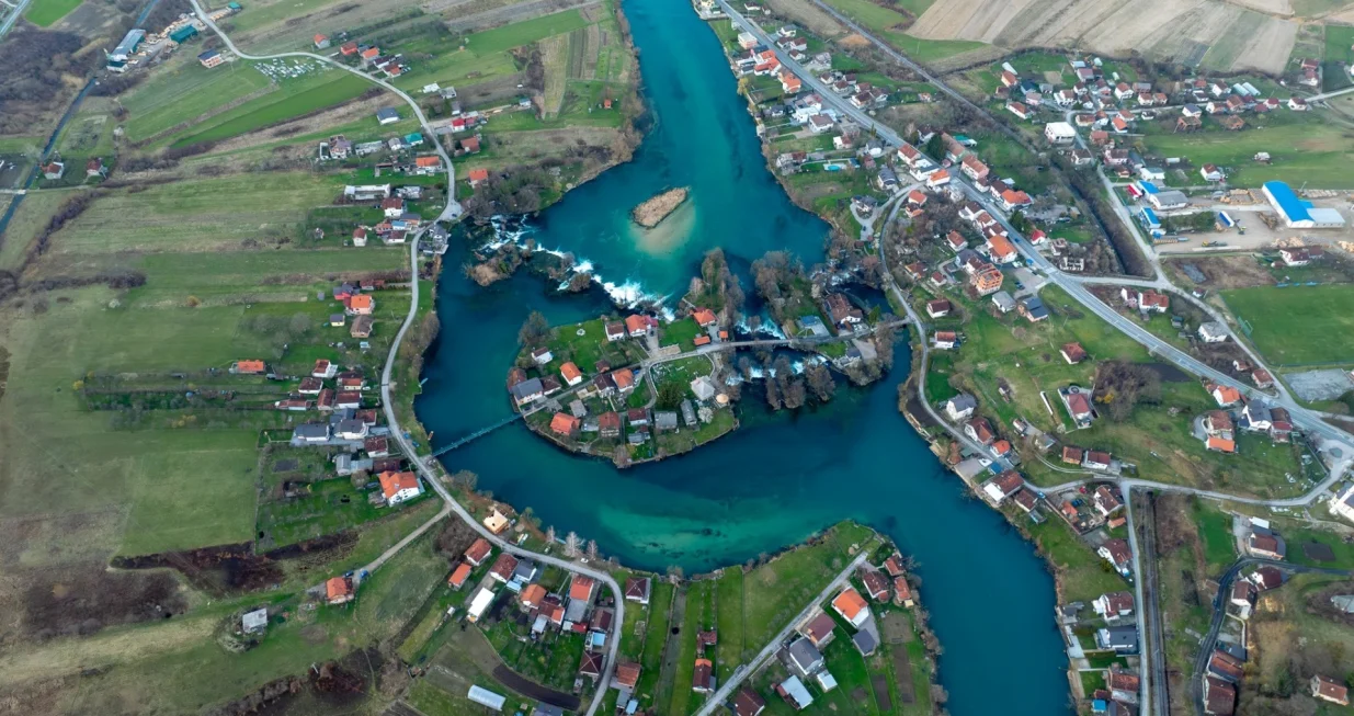 Pogled na bihaćki Ripač/