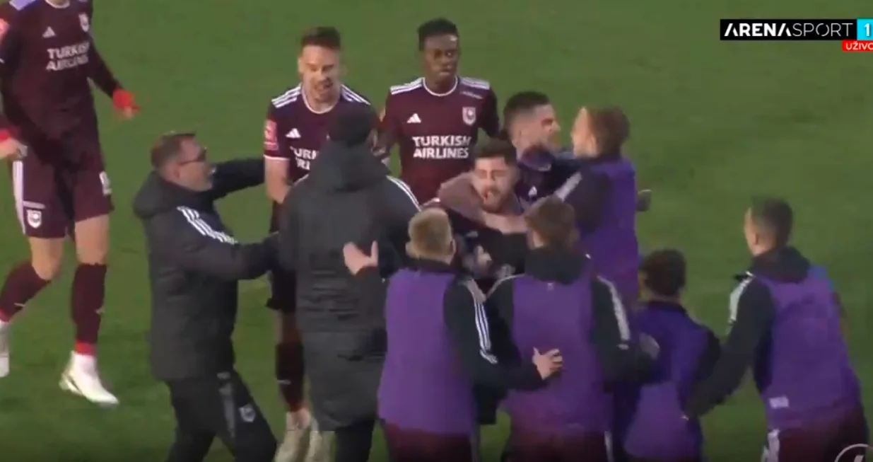 Slavlje igrača Sarajeva