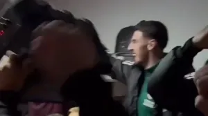 Slavlje u svlačionici Sarajeva