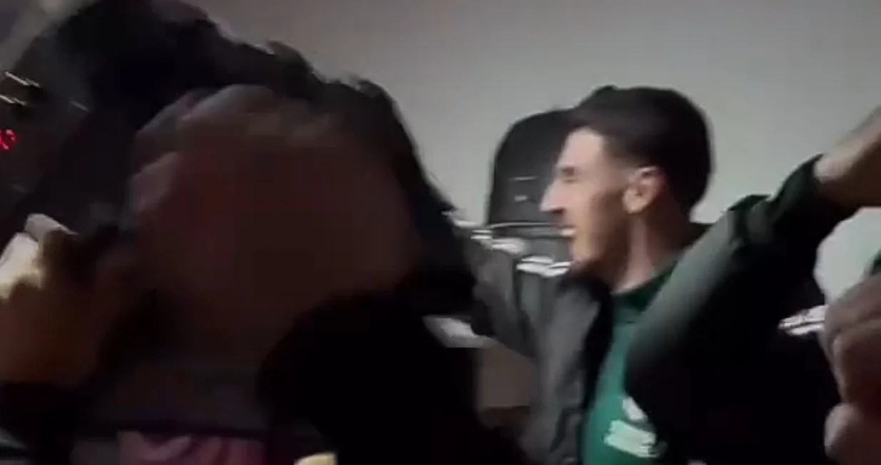 Slavlje u svlačionici Sarajeva