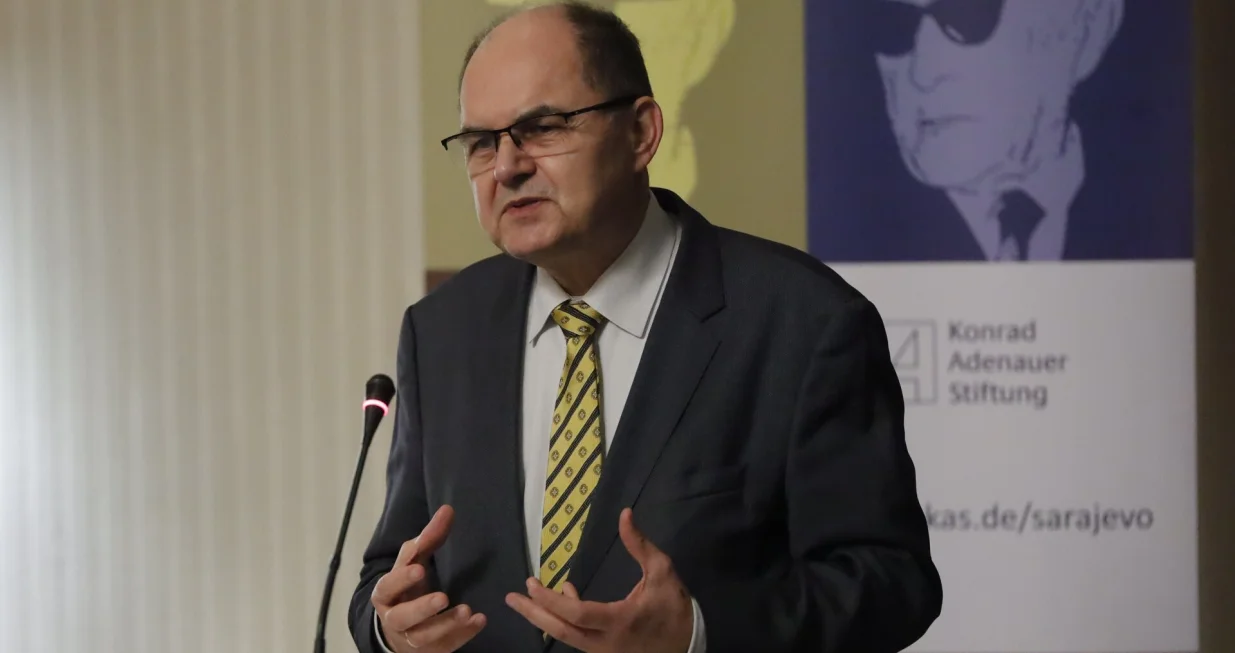 Prvi Adenauer Europa Forum - hotel Europe Christian Schmidt/Senad Gubelić