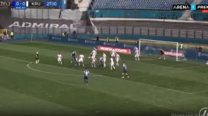 Neshvatljiv potez gostujućeg fudbalera