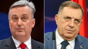 Zlatko Lagumdžija i Milorad Dodik/Lejla Sofradžija