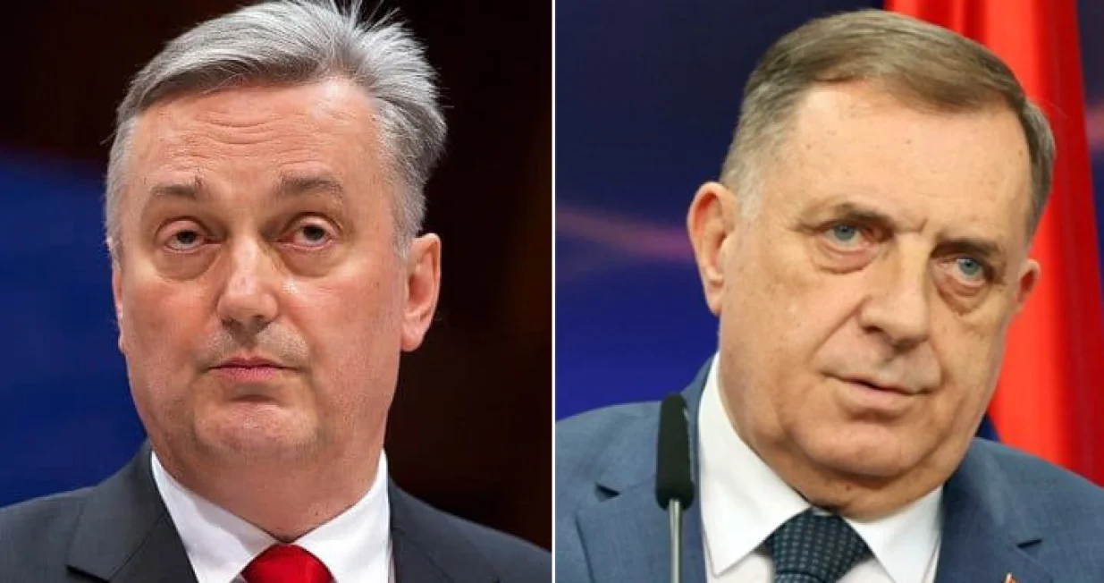 Zlatko Lagumdžija i Milorad Dodik/Lejla Sofradžija