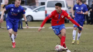 FK Famos - FK Borac (FOTO: Sanel Konjhodžić/Sport1)