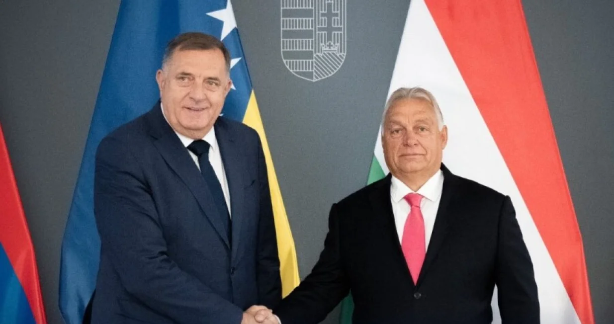 Milorad Dodik i Viktor Orban/