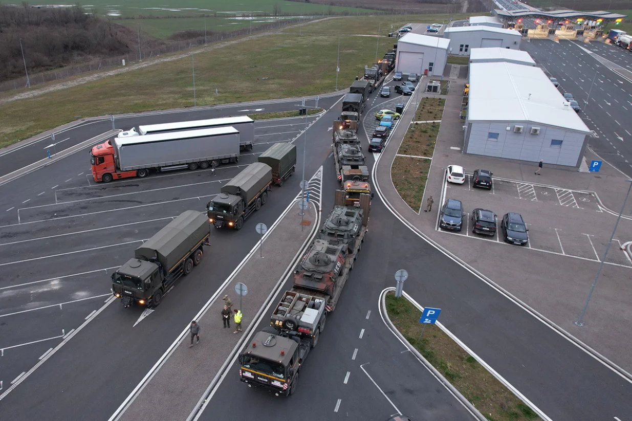 Dolazak rezervnog sastava vojnika EUFOR-a u BiH//