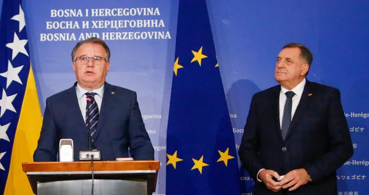 Predstavnici Trojke, SNSD-a i HDZ-a sastanak državne koalicije/Damir Deljo