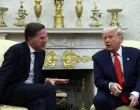U.S. President Donald Trump meets NATO Secretary General Mark Rutte, in the Oval Office at the White House in Washington, D.C., U.S., March 13, 2025. REUTERS/Evelyn Hockstein/Evelyn Hockstein