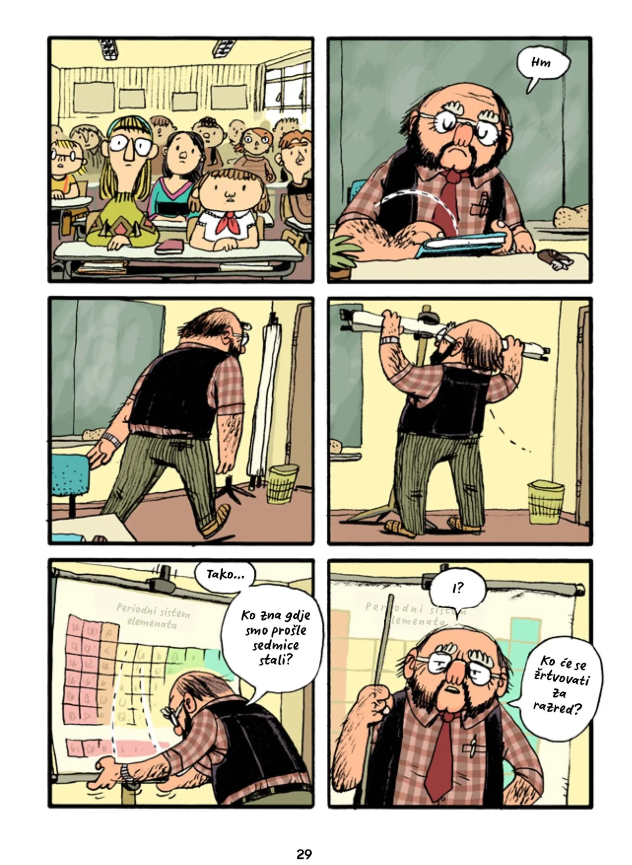 Detalj iz grafičkog romana/