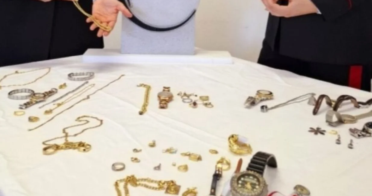 Pronađen nakit/Poliziadistato.it//