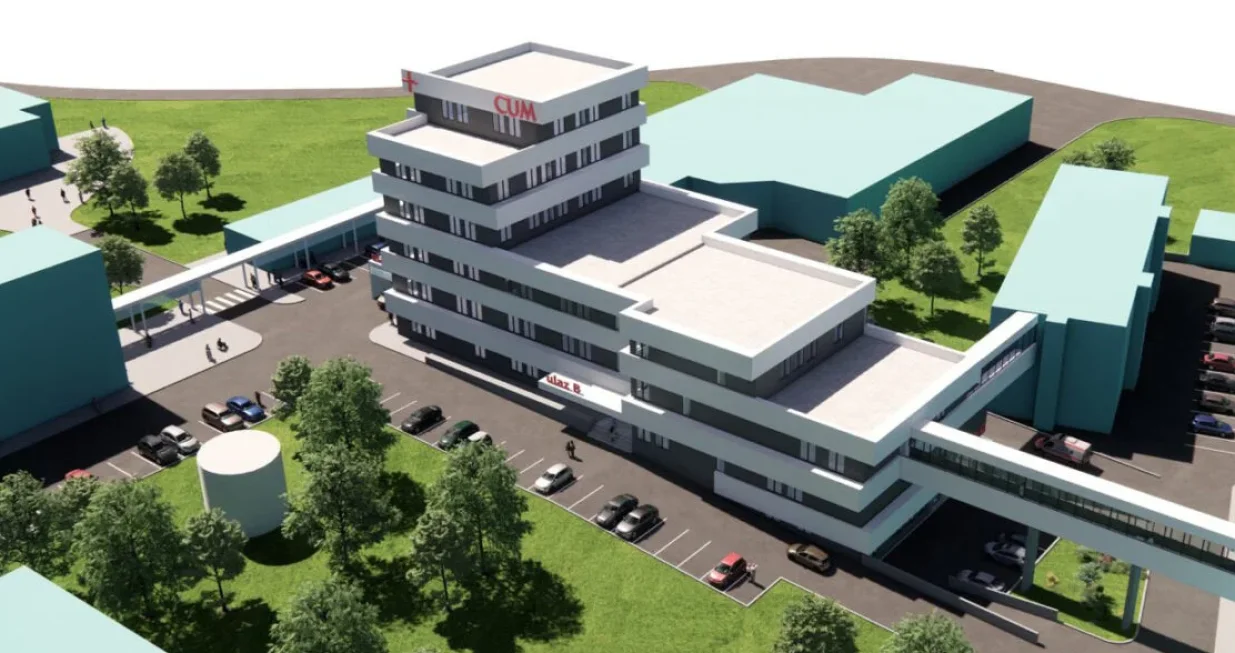 Maketa novog centra u KB Bihać/