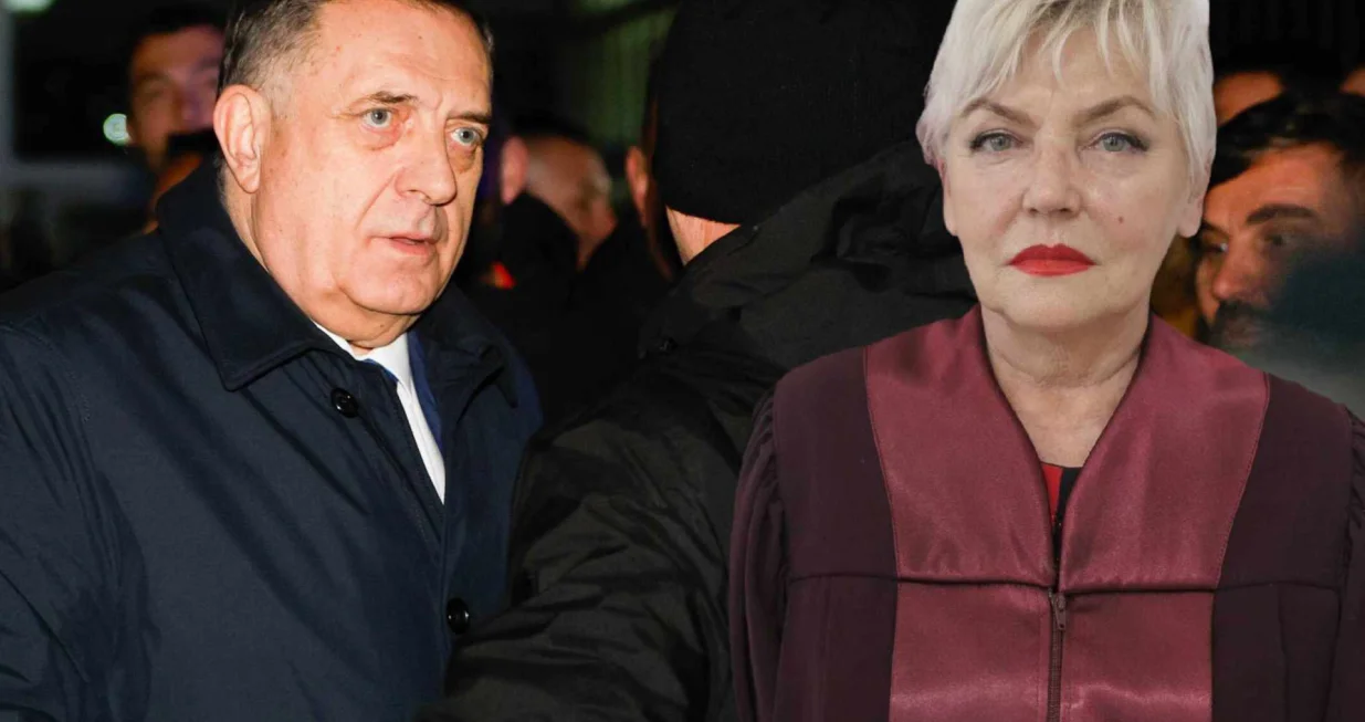 Milorad Dodik i Sena Uzunović/Oslobođenje