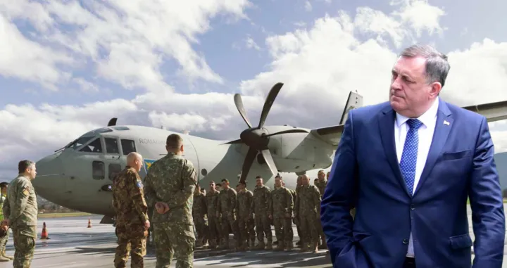 EUFOR i milorad dodik/Lejla Sofradžija