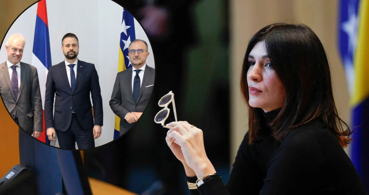 Sabina Ćudić; sastanak Koopmana, Amidžića, Sorece//