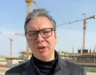 Vučić sa gradilišta uoči protesta/ Screenshot/Instagram/Screenshot/Instagram 