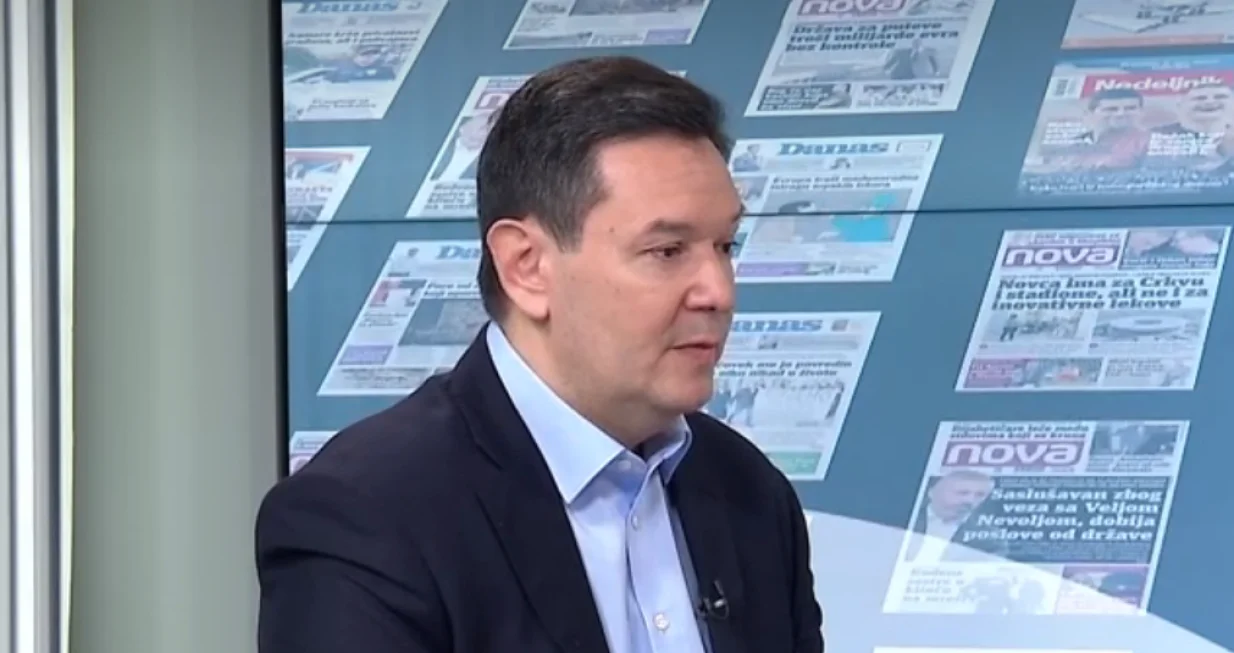 Nemanja Šarović (FOTO: Screenshot/N1)