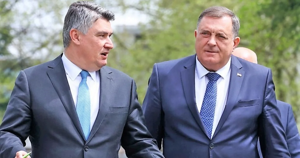 Zoran Milanović i Milorad Dodik/