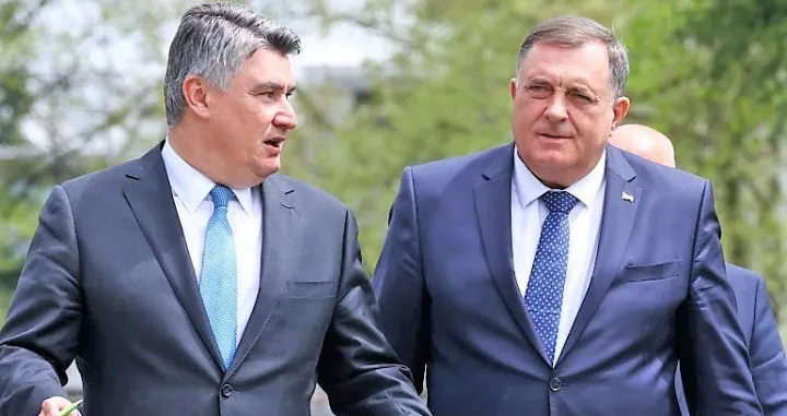 Zoran Milanović i Milorad Dodik/