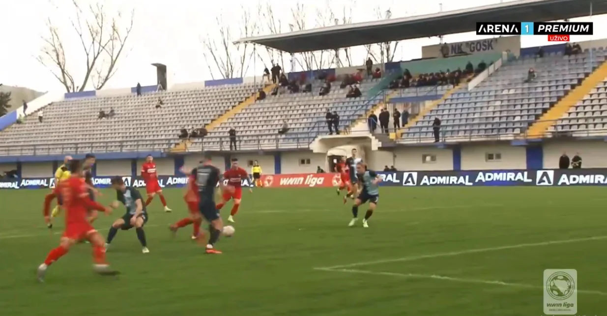 GOŠK - Sloga (FOTO: Screenshot/Arenasport)
