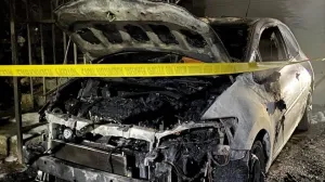 Nebojši Vukanoviću je zapaljen automobil/Facebook/