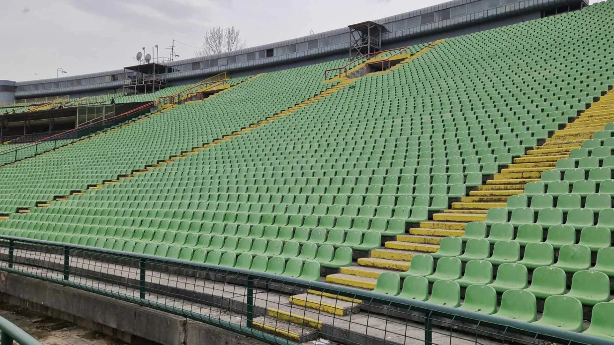 Stadion Koševo uoči utakmice protiv Igmana (FOTO: Sanel Konjhodžić/Sport1)