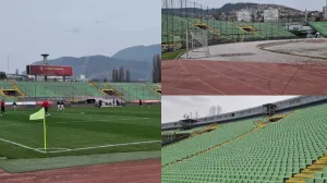 Stadion Koševo uoči utakmice protiv Igmana (FOTO: Sanel Konjhodžić/Sport1)
