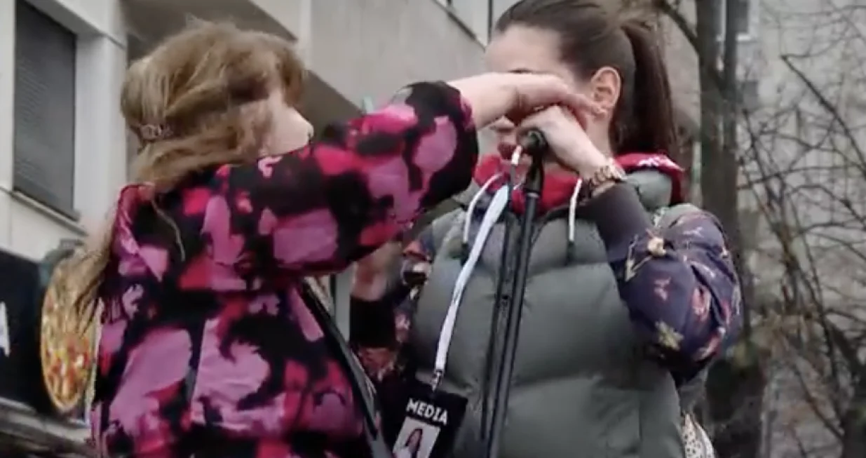 Incident na protestu/Nova.rs