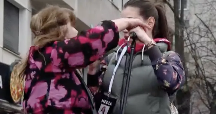 Incident na protestu/Nova.rs