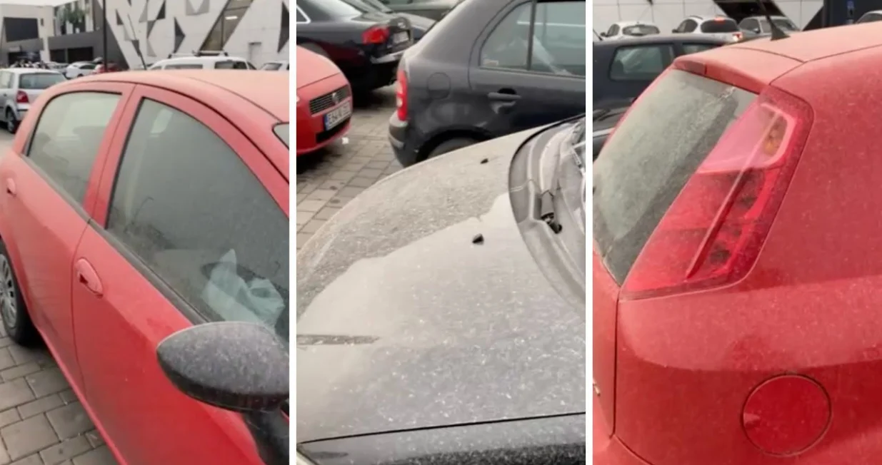 Saharski pijesak na automobilima/Oslobođenje