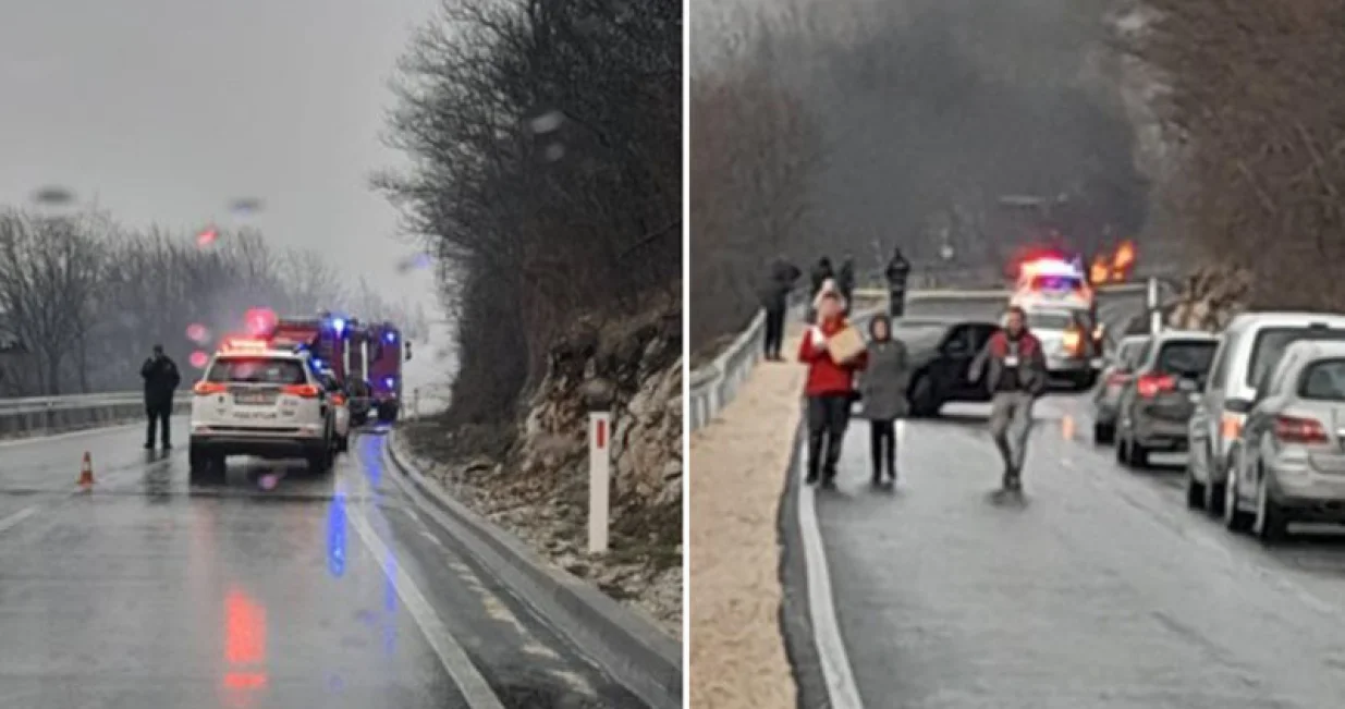 Zapaljeno vozilo krupac/Čitatelj/