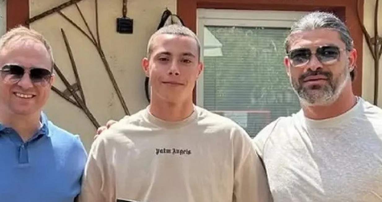 Leo Bartolović u društvu Andya Bare (FOTO: Instagram)