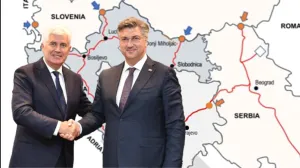 Dragan Čović i Andrej Plenković, Južna interkonekcija/S.m.