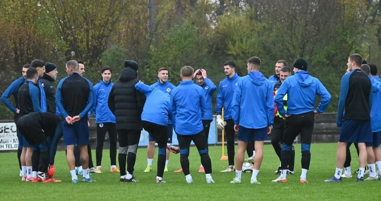 Trening reprezentacije BiH, 14.11.2024.
