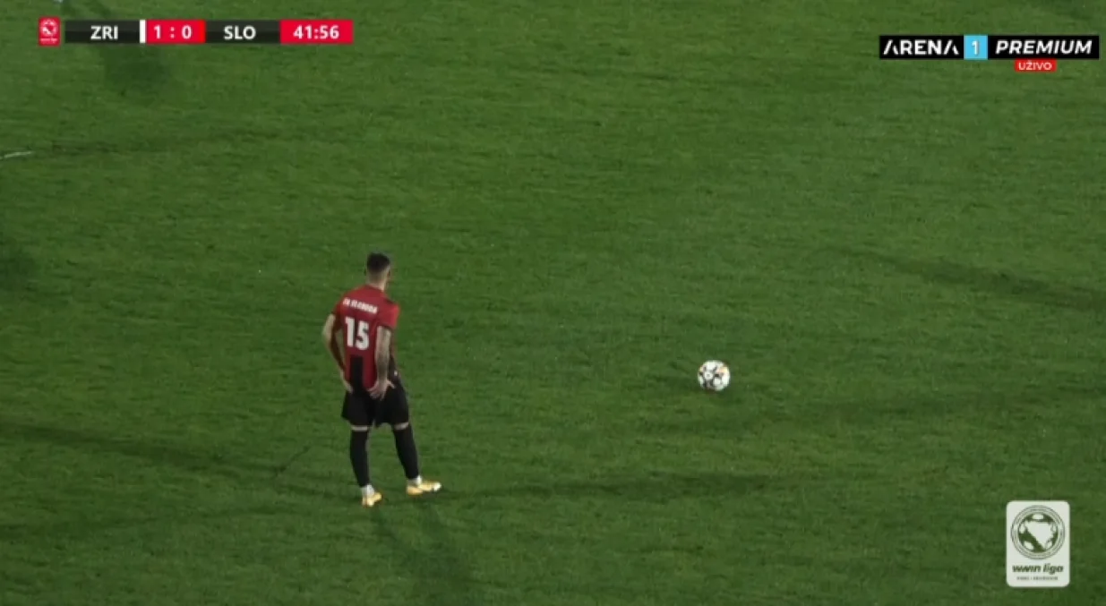 Prvi pogodak Slobode (FOTO: Screenshot - Arena Sport)