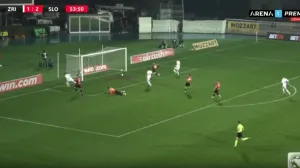 Zrinjski stiže do svog drugog pogotka (FOTO: Screenshot - Arena Sport)