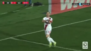 Zrinjski postiže treći pogodak na utakmici (FOTO: Screenshot - Arena Sport)